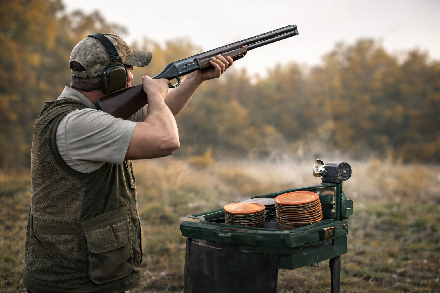 Trap shooting league